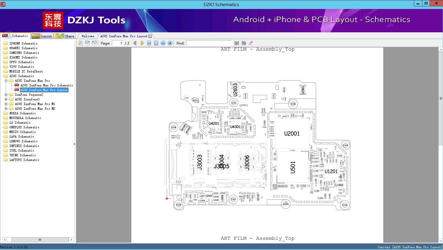 ASUS ZenFone Max Pro Layout